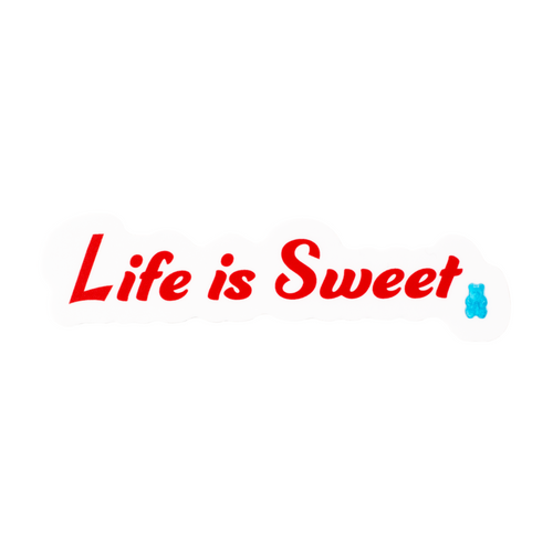 Life is Sweet Sticker