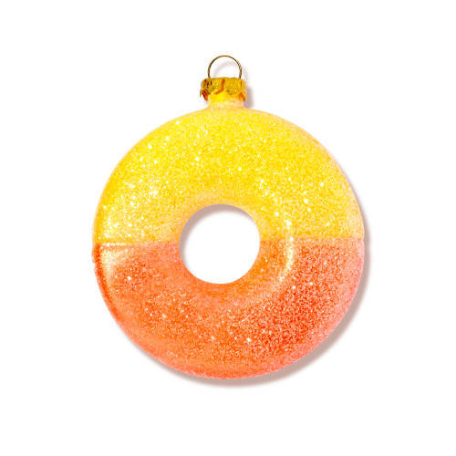 Gummi Peach Ring Ornament