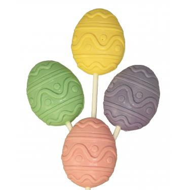 Milk Chocolate Easter Egg Sucker  - 2 oz