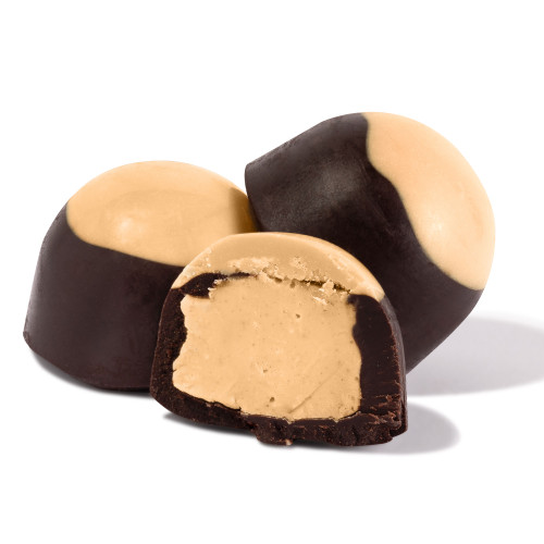 Dark Chocolate Peanut Butter Buckeyes