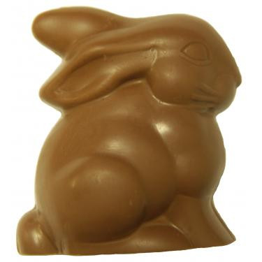 Milk Chocolate Solid Bunny - 3 oz
