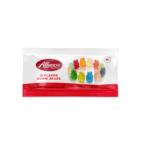 12 Flavor Gummi Bears® - 2 oz Bag