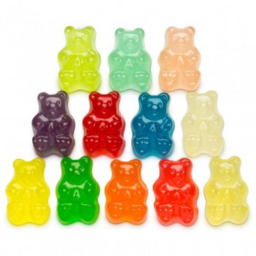 12 Flavor Gummi Bears® - 1 oz Fun Size Bags - 1 Case (200 Bags)
