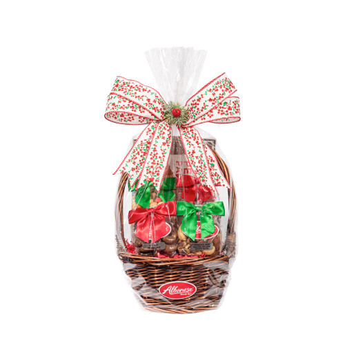 Holly Christmas Basket