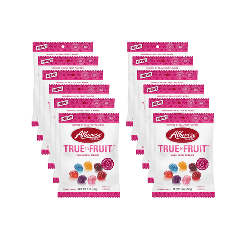 True to Fruit™ Farm Fresh Berries - 5 oz Bag, Case of 12