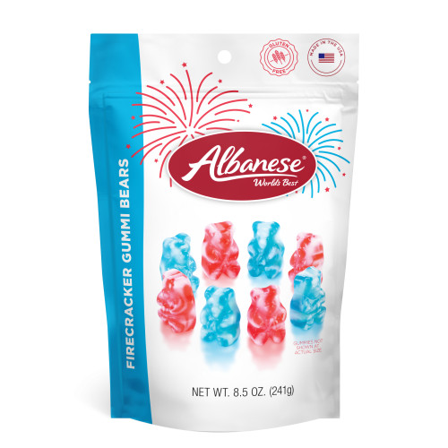 Firecracker Gummi Bears - Albanese World's Best Gummies