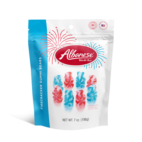 Firecracker Gummi Bears - Albanese World's Best Gummies