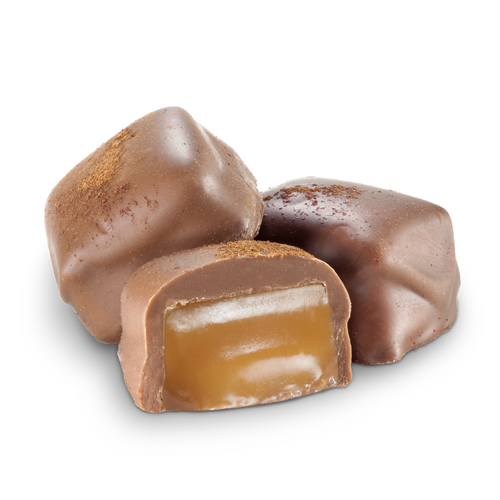 Milk Chocolate Pumpkin Spice Caramels