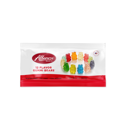 12 Flavor Gummi Bears® - 2 oz Bag