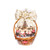 Golden Snowflake Basket