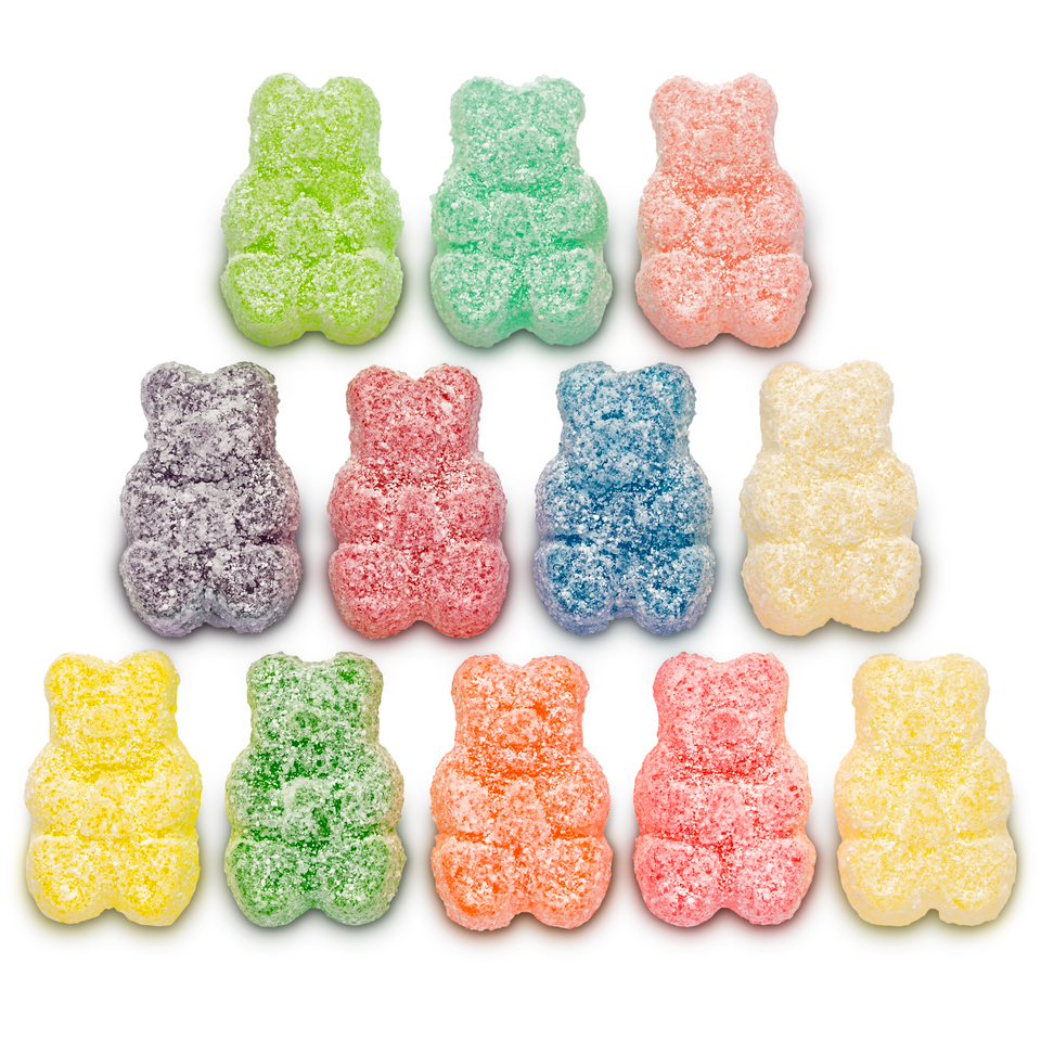 Sour 12 Flavor Gummi Bears® Sour Gummies Albanese Candy 5315