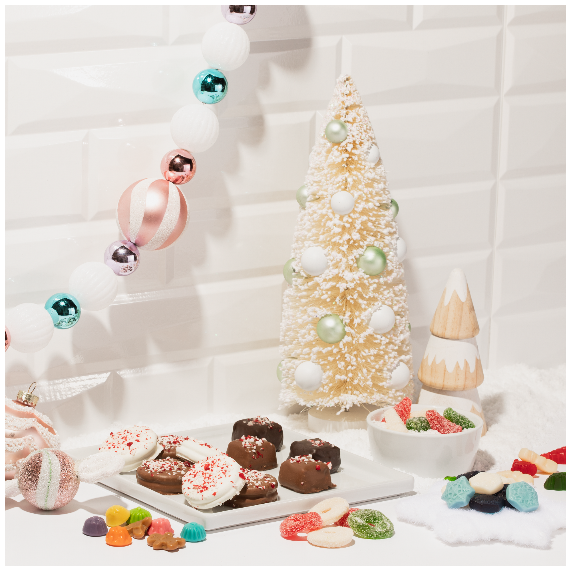 Christmas Gummies and Chocolates