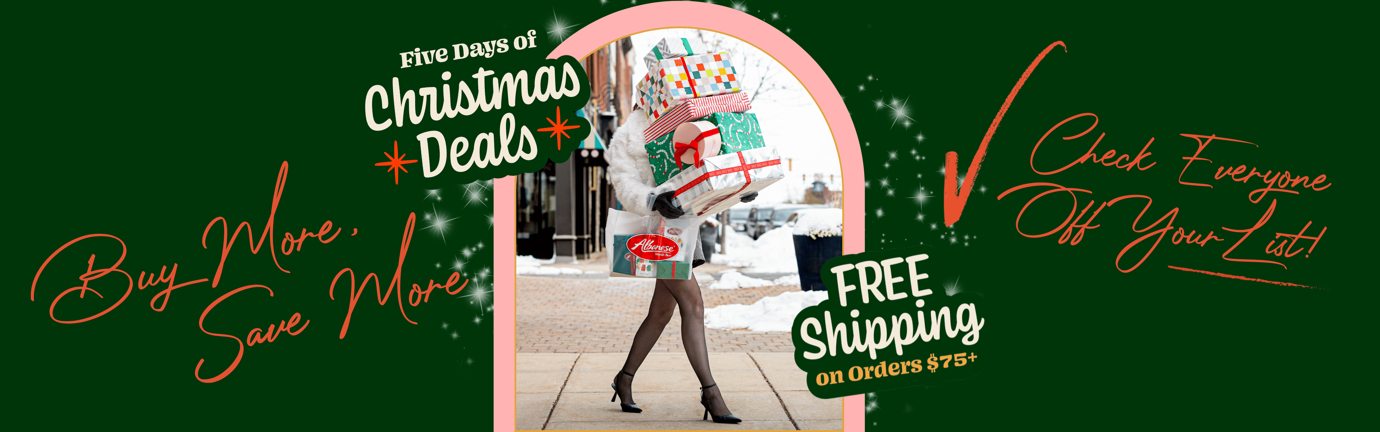 5 Days of Christmas Deals! Shop before Midnight for limited time deals!