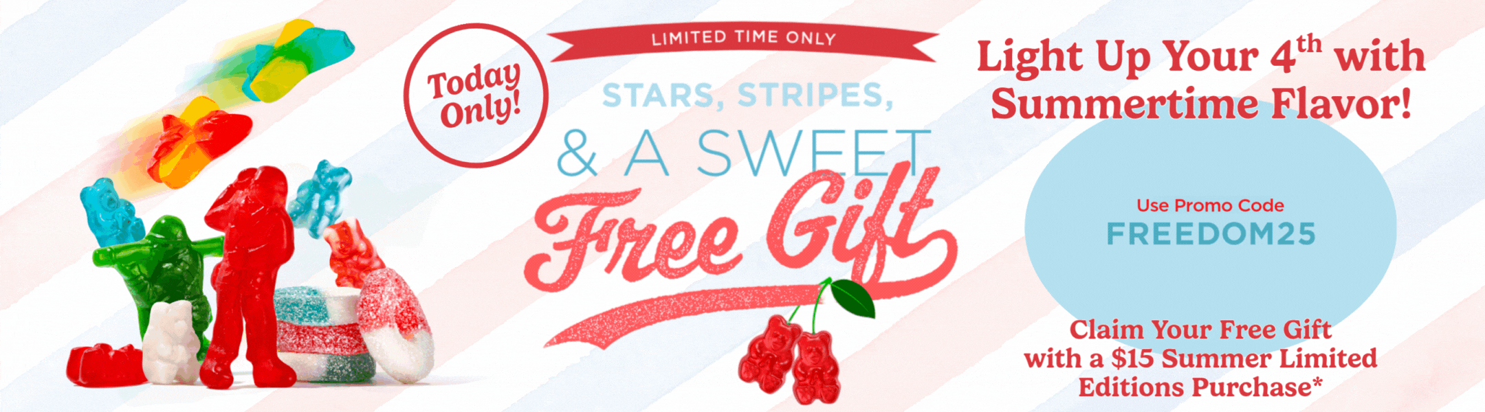 Free Gift with $15 Summer Limited Editions*