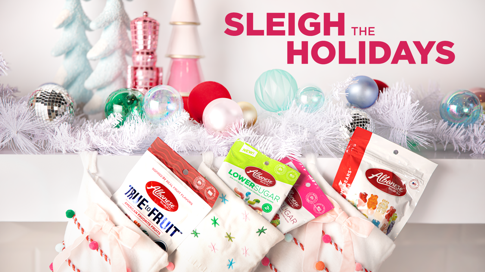 Stocking Stuffers for the entire family with Albanese!