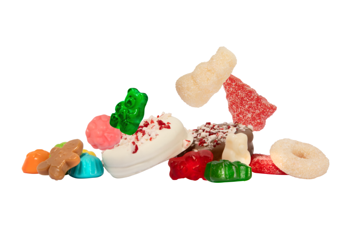 Christmas Gummies and Chocolates