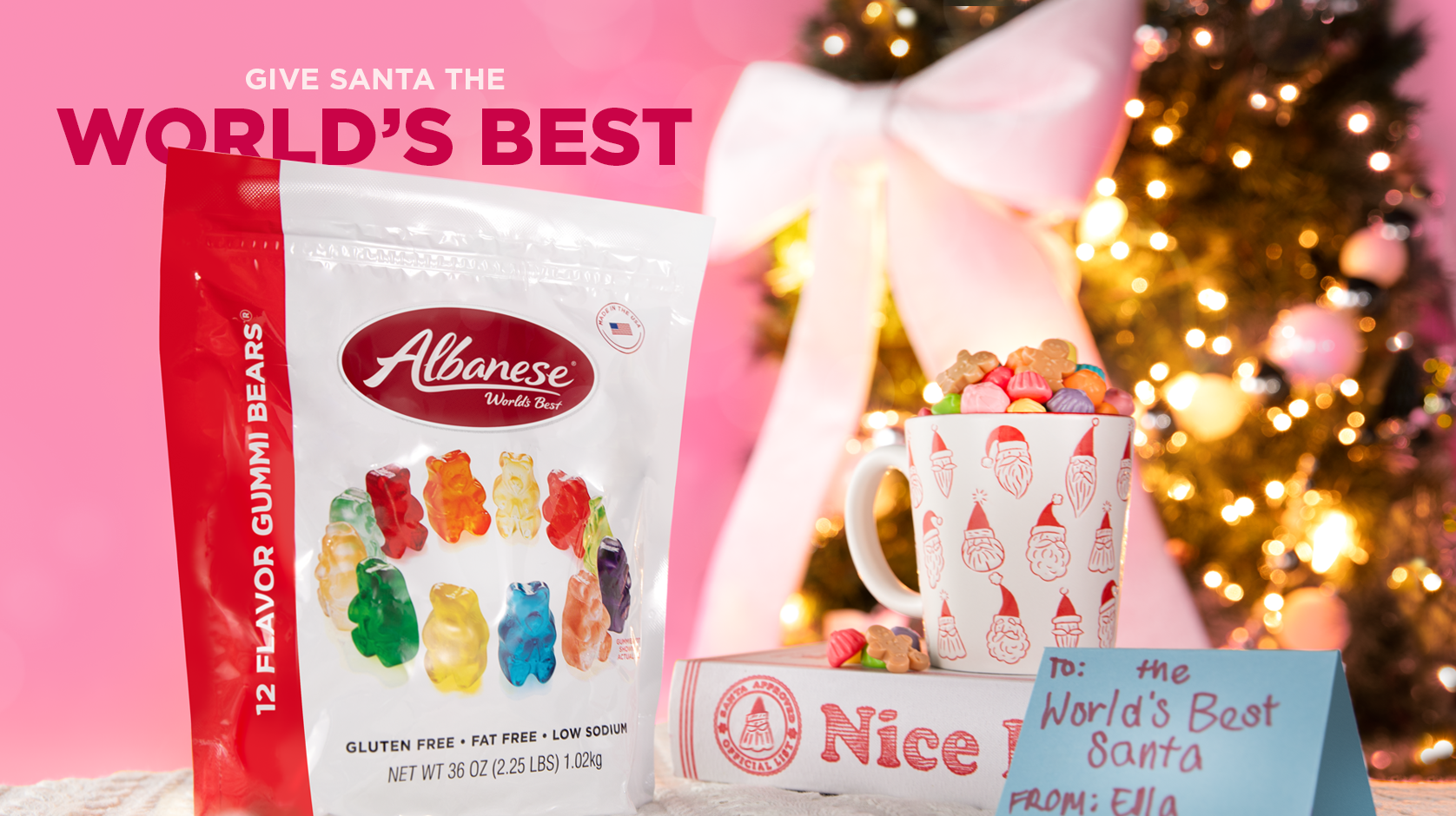 Give Santa the World's Best this Christmas with Albanese