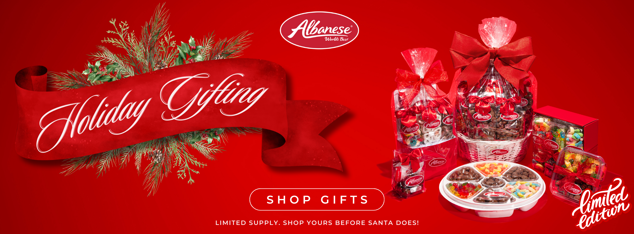 Shop Holiday Gifts at Albanese Confectionery