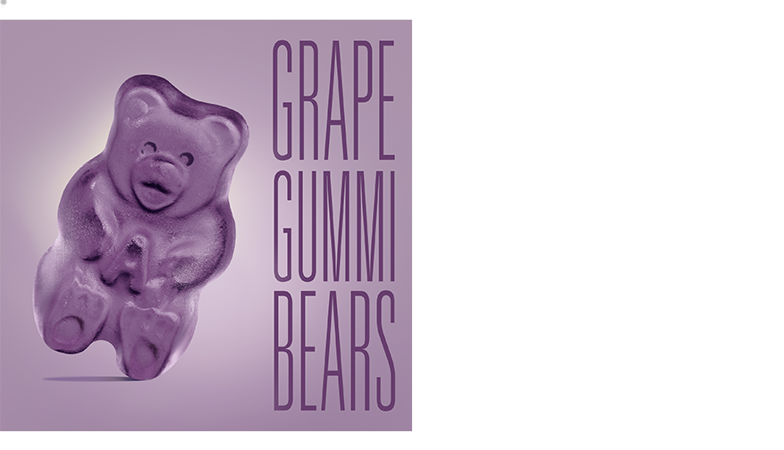 Grape Gummi Bears