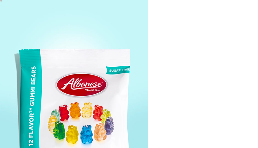 Sugar Free 12 Flavor Gummi Bears® - 3.5 oz bag