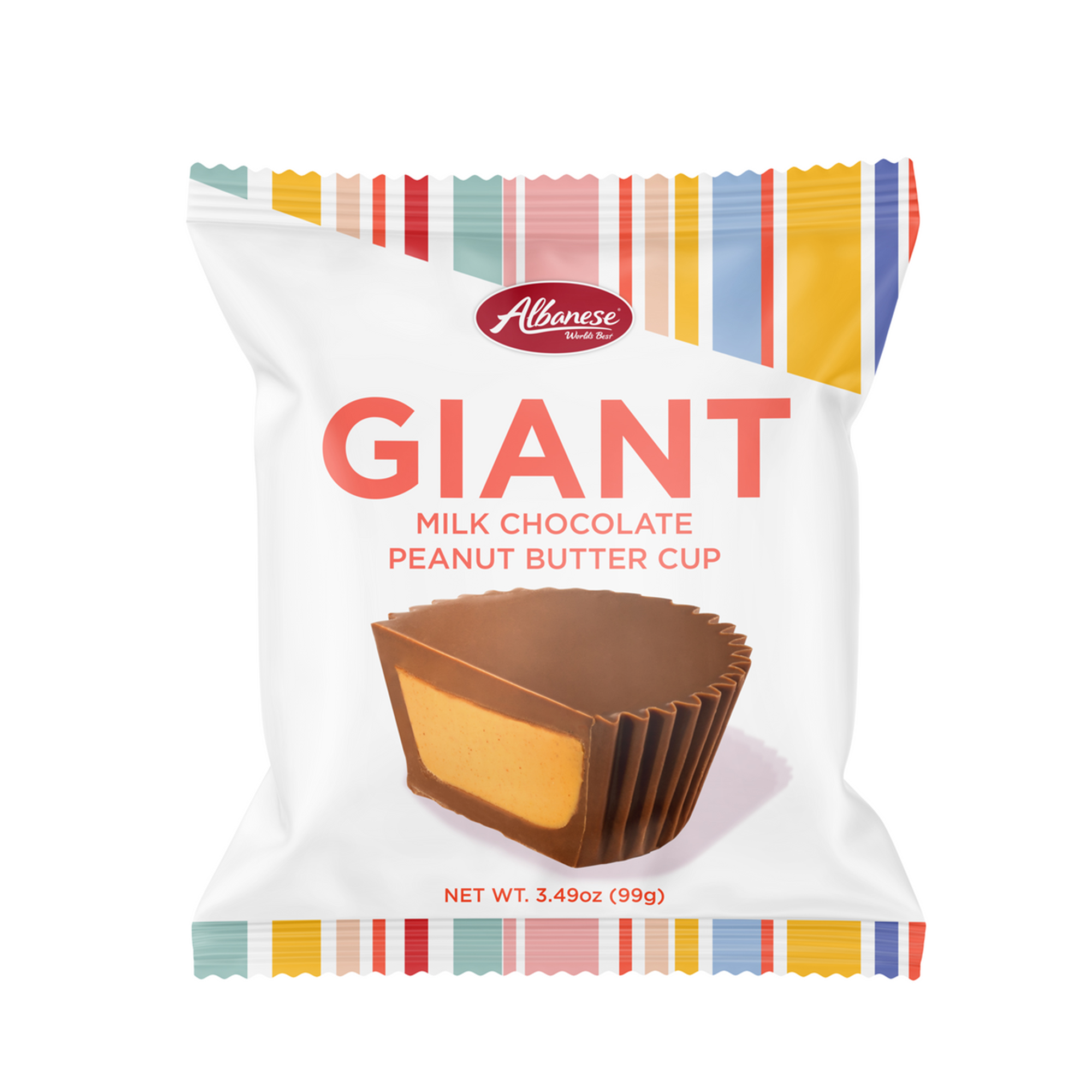 Milk Chocolate Giant Peanut Butter Cup - Individual Package
