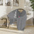 TOPSoccer Logo Velveteen Microfiber Blanket - Grey