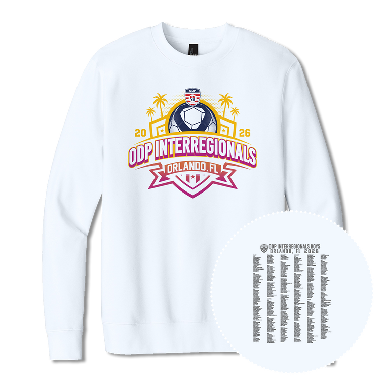 2026 USYS ODP Interregional Boys Crewneck