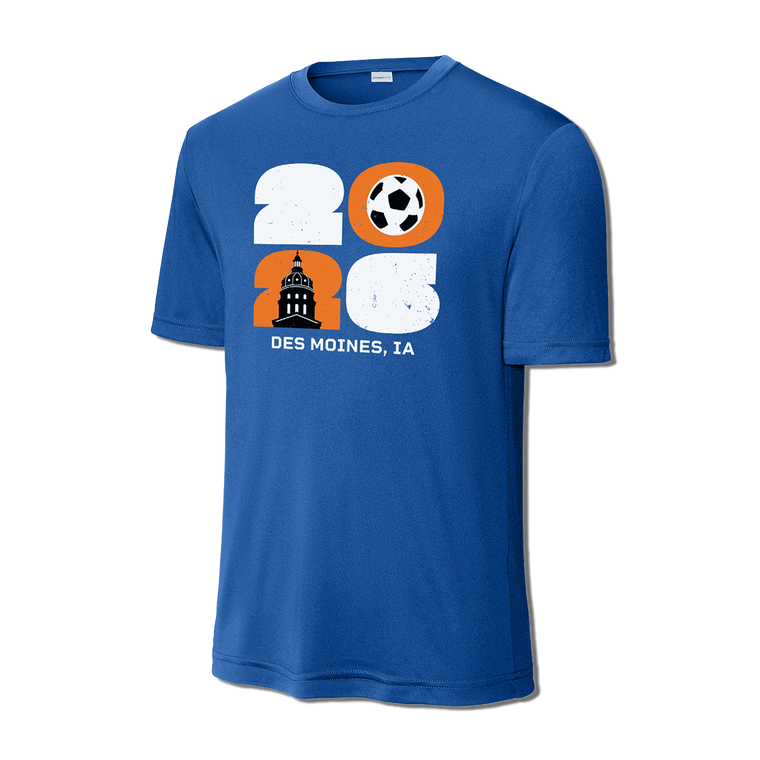 2026 USYS Presidents Cup Qualifier - Des Moines Performance T-Shirt