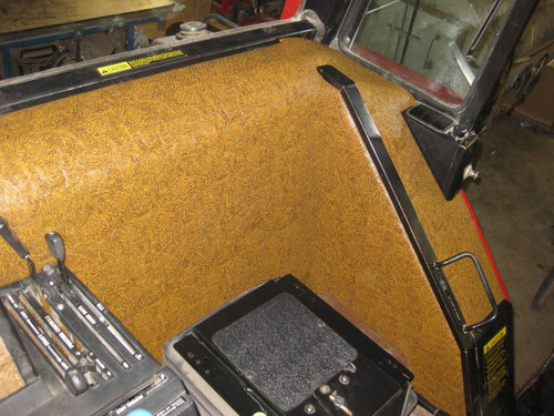 Lower Back Panel - Case-IH 88 Series Lower cab Cab Kit (seat removed)