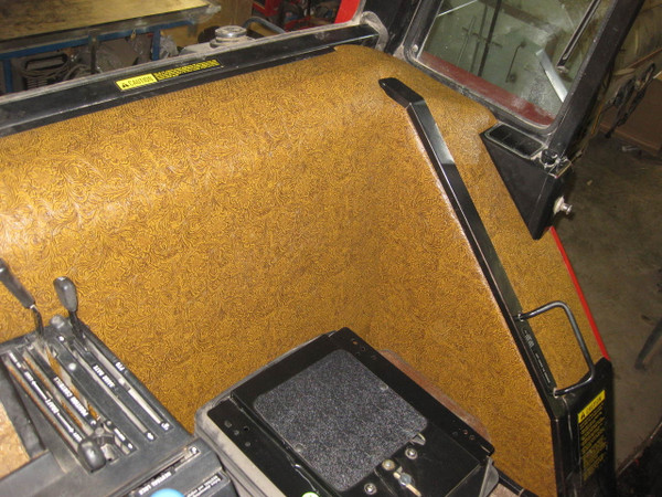 Lower Back Panel - Case-IH 88 Series Lower cab Cab Kit (seat removed)