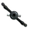 143 285 006 - Haweka ProGrip Quick Nut with Handles for Snap-On & John Bean Wheel Balancers with 28mm X 3.5mm Shaft