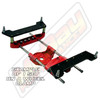 WC550-8 - Hunter Aligner Wheel Clamp Adapter Extension Set Installed on Clamp