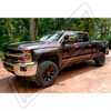 SMX-MC5 - 2015-2016 Chevrolet Silverado & GMC Sierra 2500 3500 4X4 2.5" Front Torsion Bar Key Lift Leveling Kit Installed