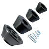 2415 - Wheel Balancer 5 Piece Standard Taper Cone Set - 28mm, 36mm, 40mm Shaft MT-RSR