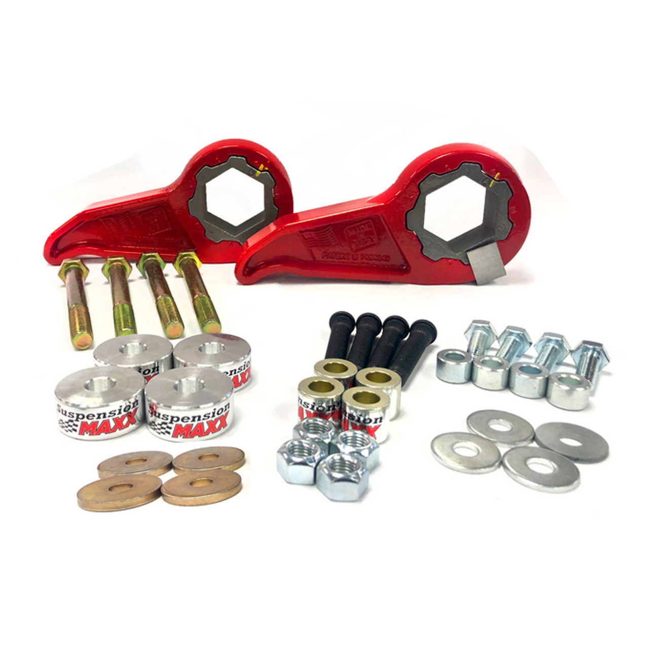 SMX-MC9 - 2020-2026 Chevrolet Silverado & GMC Sierra 2500 3500 4X4 2.5" Front Torsion Bar Key Lift Leveling Kit
