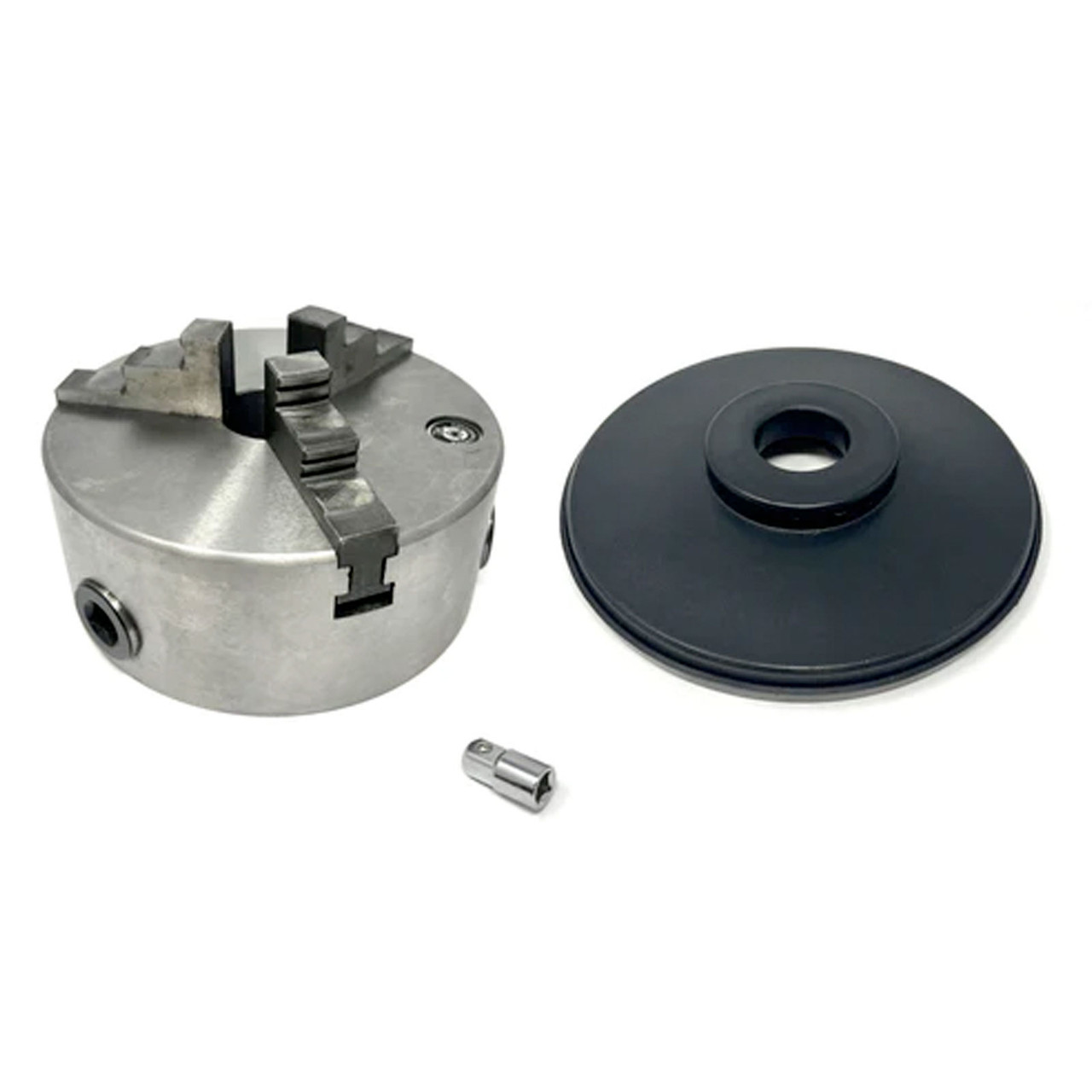 90040 - 40mm Shaft Wheel Balancer Large Truck 3-Jaw Adjustable Quick Chuck Adapter Set