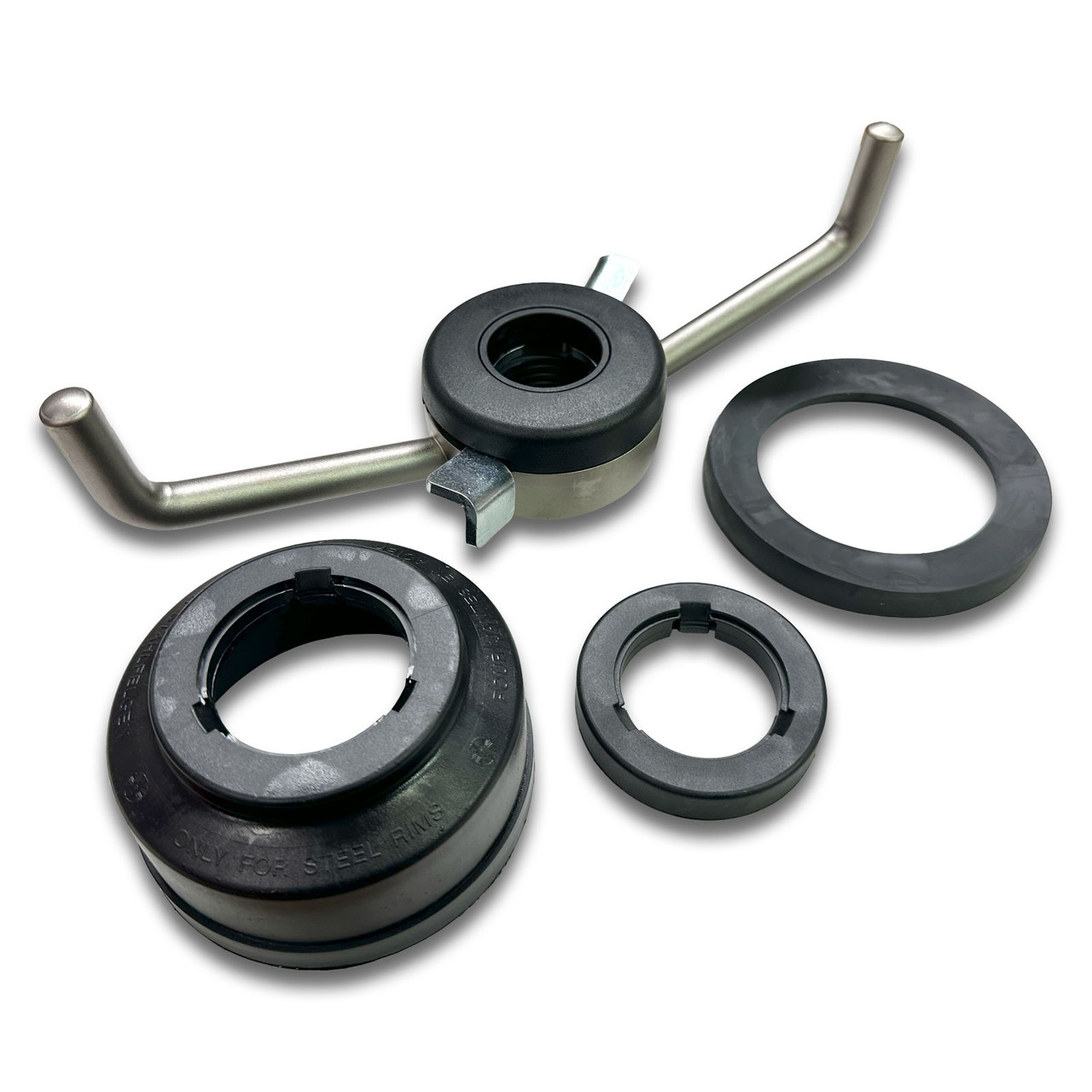 124 408-006 - Haweka Steel ProGrip QuickNut Set for Hunter Wheel Balancers | McBay Performance