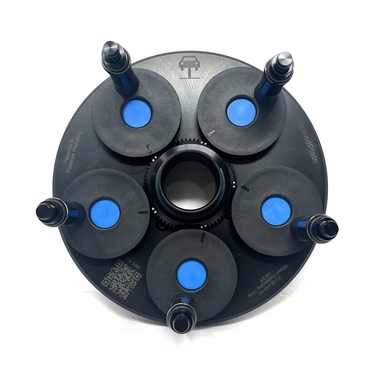 5-Lug Wheel Lug Centric SpeedPlate for 40mm Shaft Wheel Balancers
