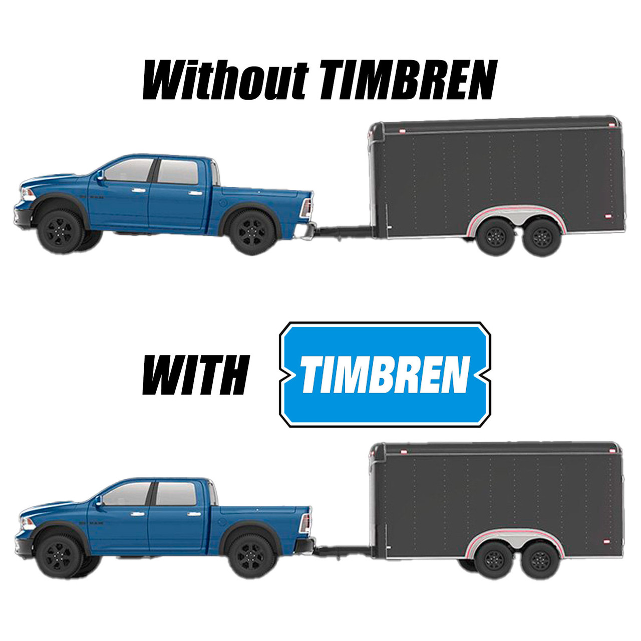 FR150D - Timbren Rear SES Suspension Load Leveling Helper Kit for 2004-2008 Ford F-150 4x4 Trucks