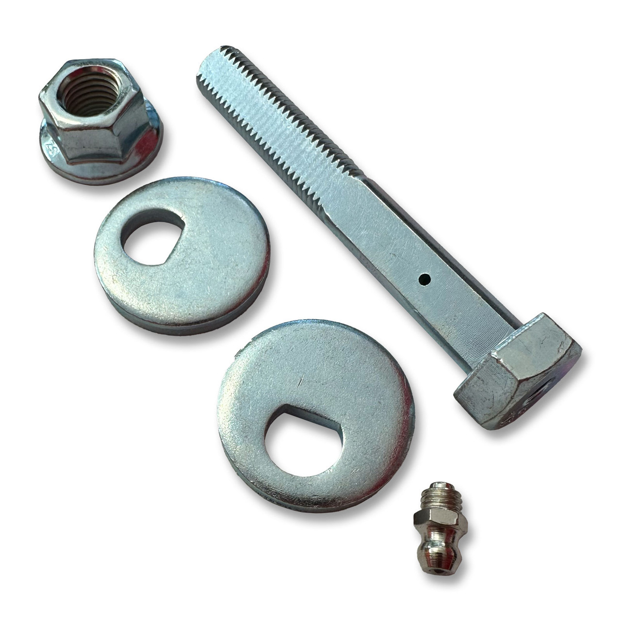 46-438 - Rear Greasable Camber Cam Bolt Set for 2011-2026 Dodge Durango & Jeep Grand Cherokee