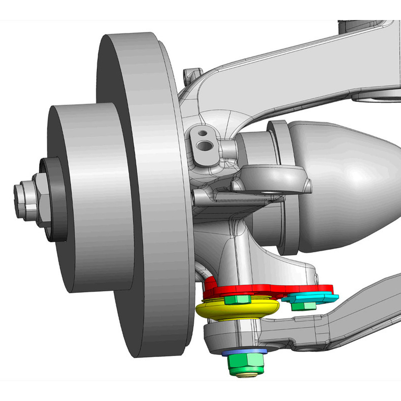 44-2618 - 2014-2026 Ram ProMaster 1500 2500 3500 Van Front Lower Camber Adjustable Ball Joint
