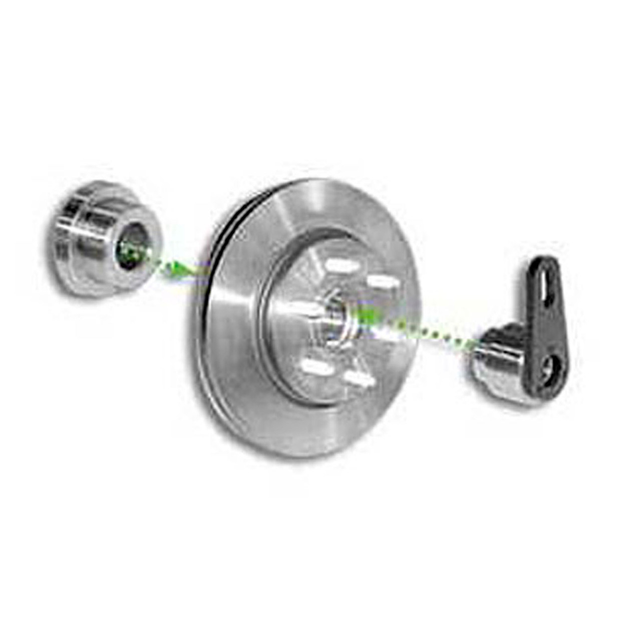 5532 - 2007-2007 Ford F150 2WD Rotor Brake Lathe Adapter Set for 1" Arbor  MT-RSR