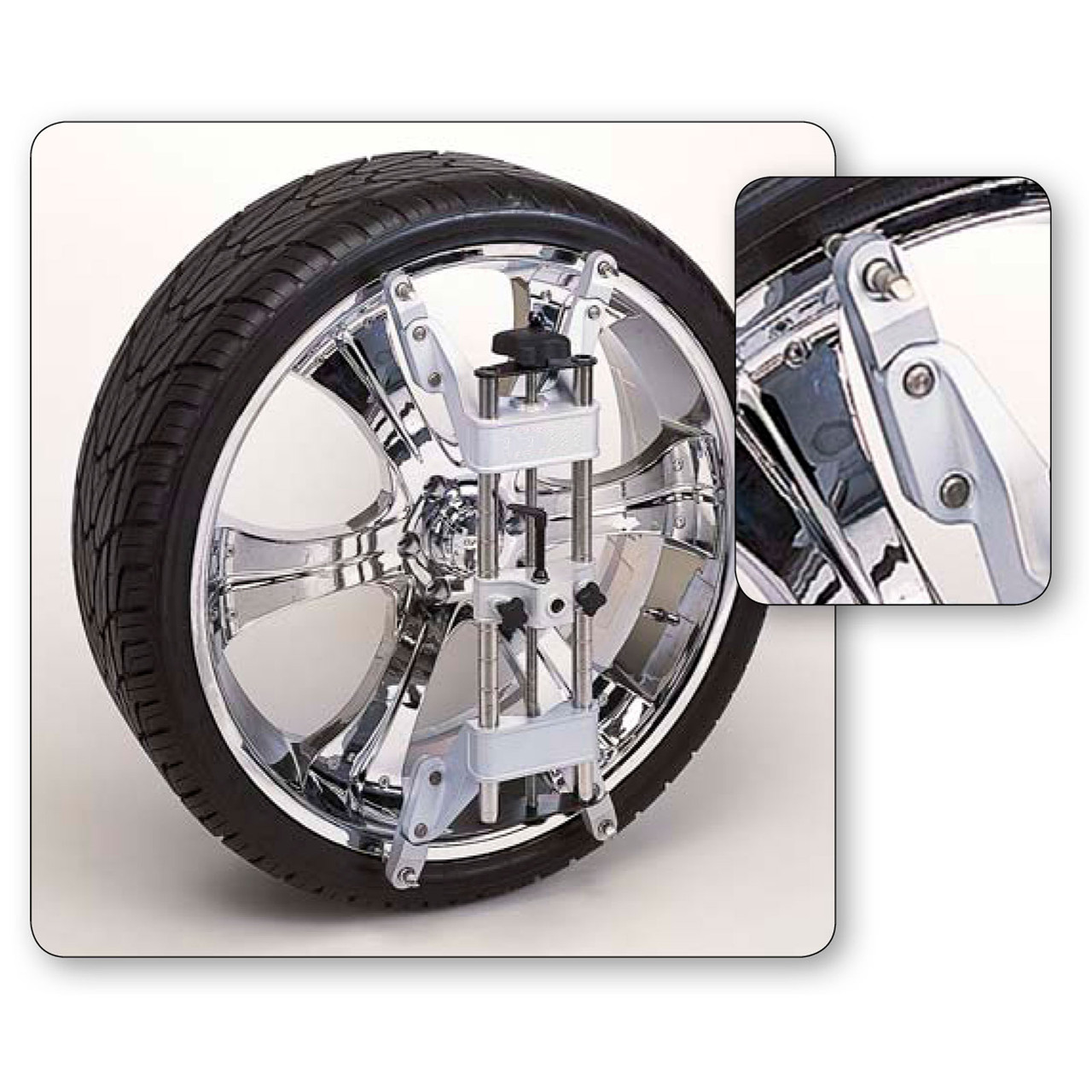 HUNTER Engineering ホイールアライメント リムクランプ自動車 Hunter Style Wheel Clamp Extension Adapter Set | McBay Performance