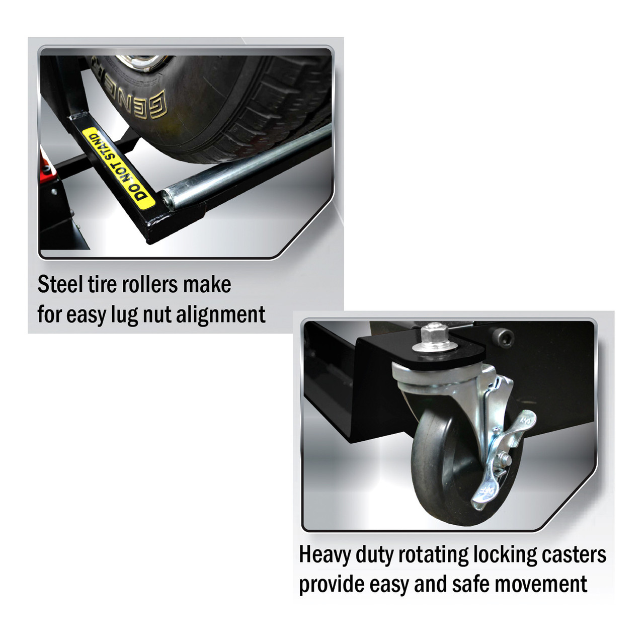 LM-200-R2 - Lift-Mate Rechargeable, 200 lb Capacity, Mobile Tire & Wheel Lift Machine by QSP | McBay Performance