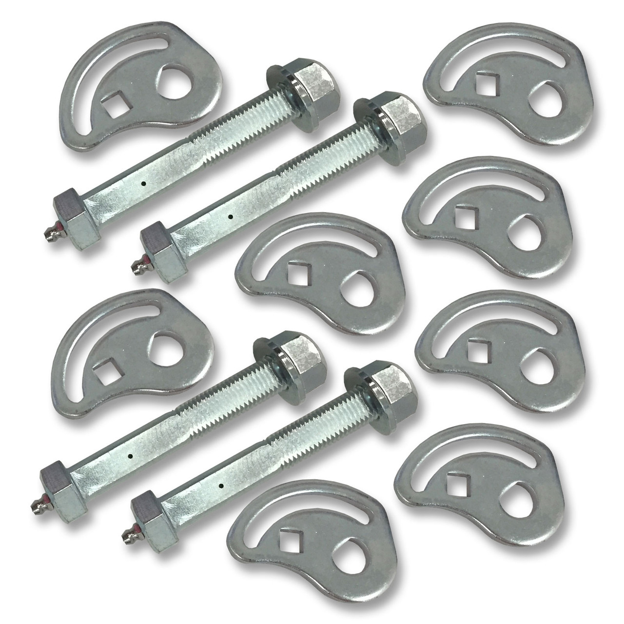 44-831 - 2011-2026 Silverado & Sierra 2500 3500 HD and 2015-2026 Colorado Canyon Front Greaseable Camber Caster Cam Bolt Kit