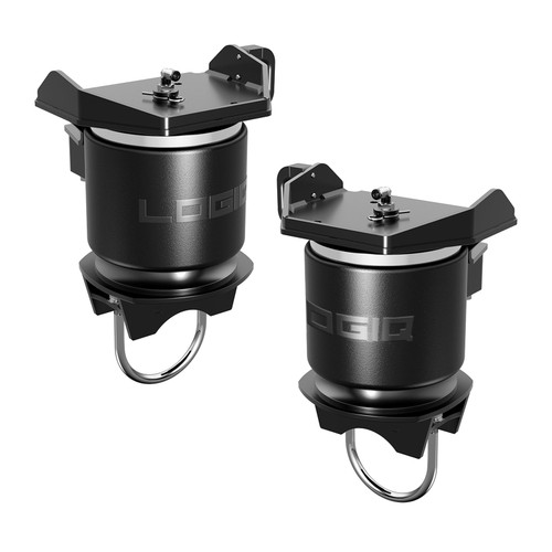 88-13130 - LOGIQ 2013 & UP Ram 3500 Rear Suspension Load Leveling Helper Air Bag Lift Kit