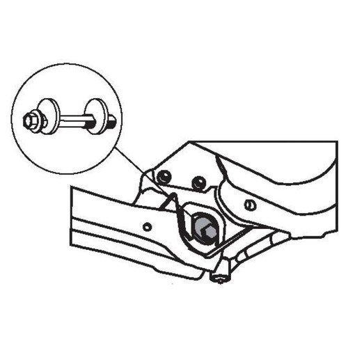 44-824 - 2000-2013 RAM 2500 / 3500 4x4 Front Caster & Pinion Angle Alignment Kit Installation Diagram