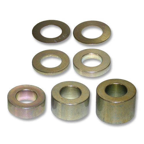 43-548, 43-549, 43-550, 43-551, 43-552, 43-553, 43-554 - Kenworth Air Glide 8-Bagger Rear Axle Alignment Adjustment Spacers - 6 Pack