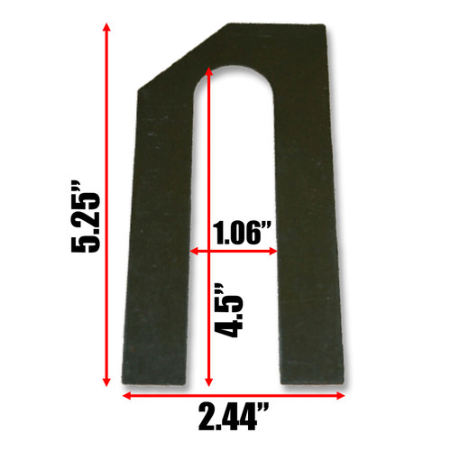 43-721, 43-722, 43-723 - Prevost "H" & "XL" Series Drive Axle Thrust Line / Bogey Shims Dimensions 43-721, 43-722, 43-723 - Prevost "H" & "XL" Series Drive Axle Thrust Line / Bogey Shims Dimensions