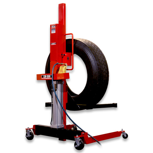 LM-500 - Lift-Mate Air-Operated, 500 lb Capacity, Mobile Tire & Wheel Lift Machine by QSP | McBay Performance